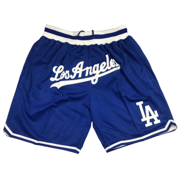 Баскетбольные шорты Los Angeles Dodgers Just Don Blue