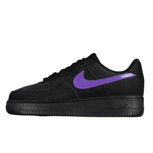 Nike Air Force 1 Low Black Purple