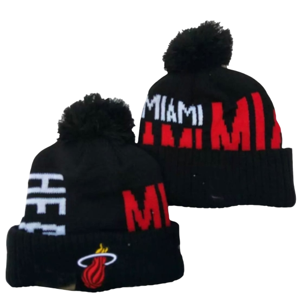 Шапка Miami Heat NBA Basketball Beanie Hat