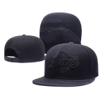 Снэпбэк Los Angeles Lakers Total Black